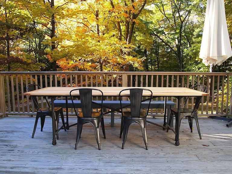 Deck for chilling & grilling