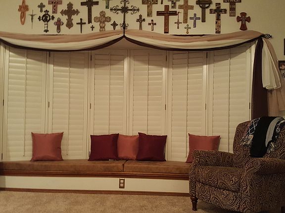 Bow Window in Living Room