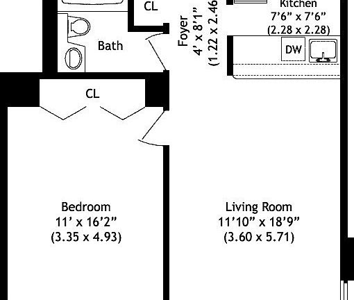 2nd image of 350 W 50th St APT 27C
