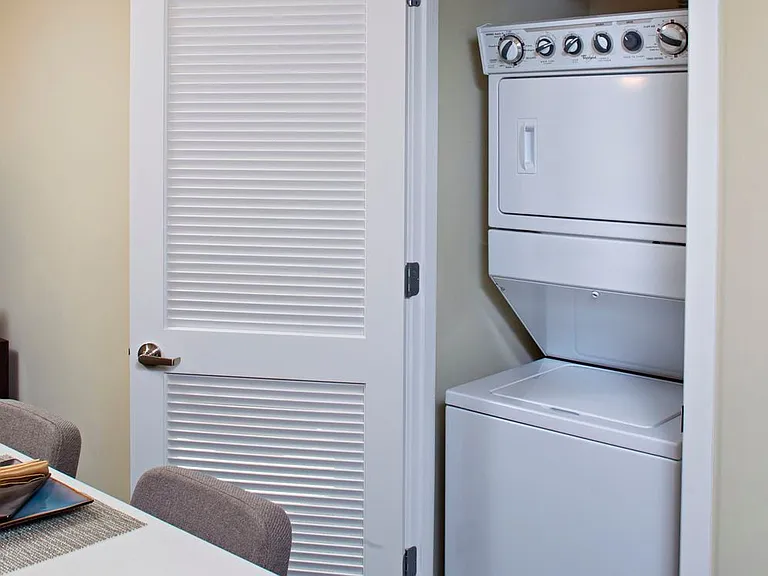 Washer and dryer