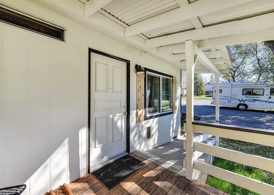 Front door to house