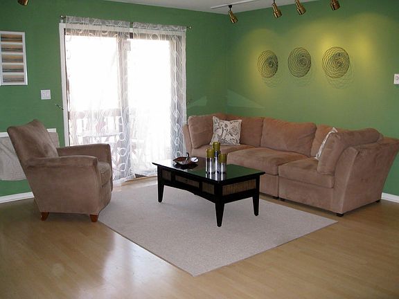 Living room with balcony.
