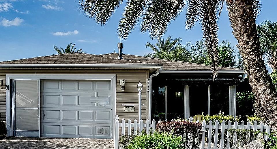 White picket fence and all.
