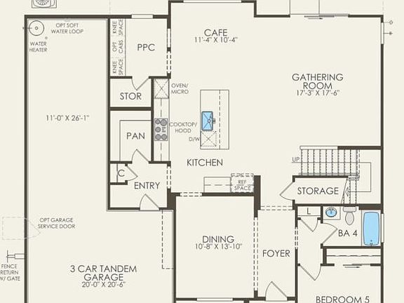 First Floor 5 br 4 ba