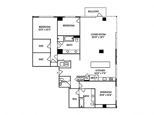 Floor plan B17