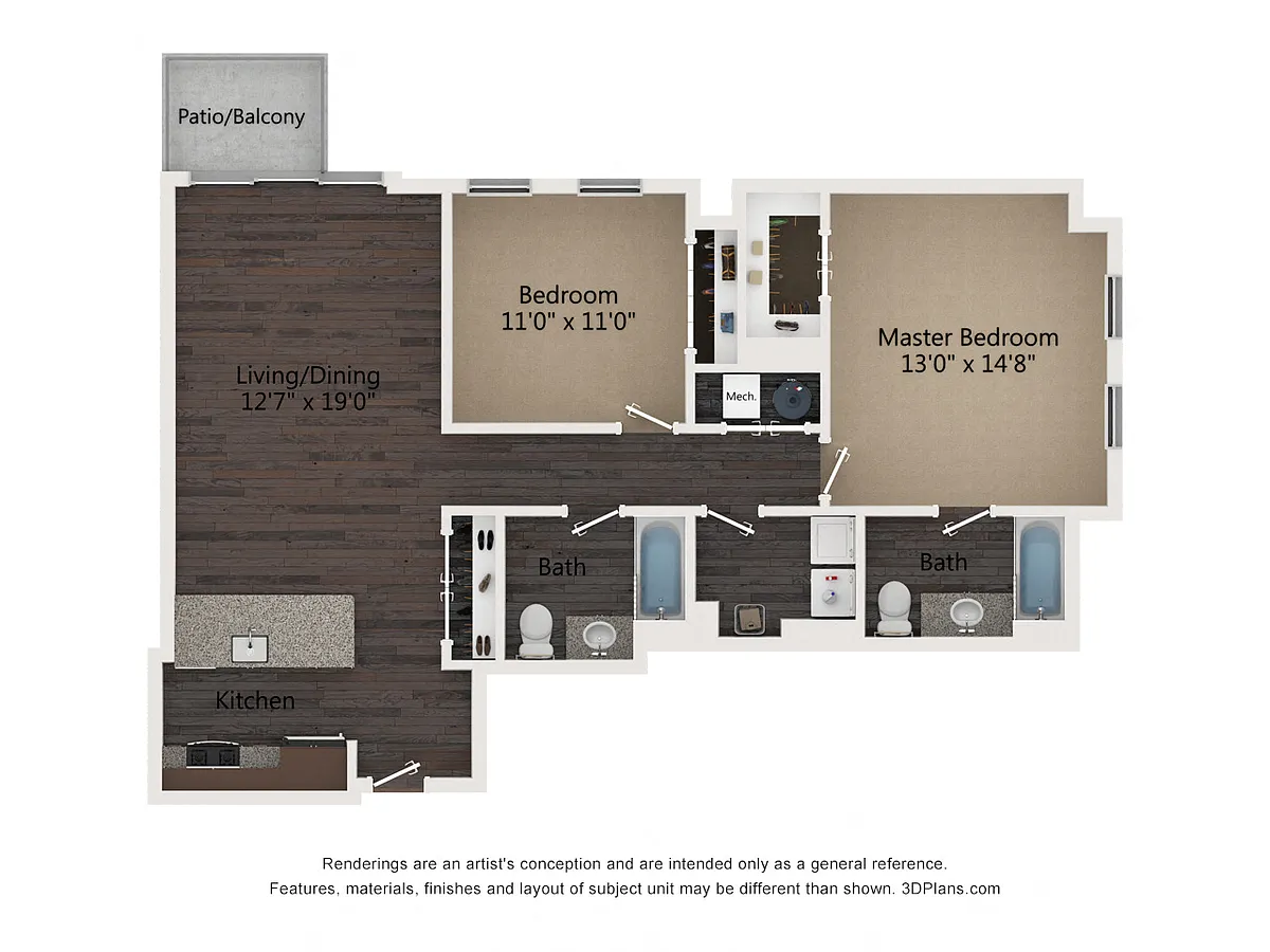 Floor plan C3
