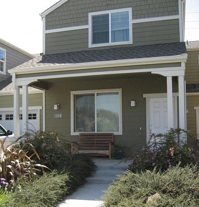 front of unit