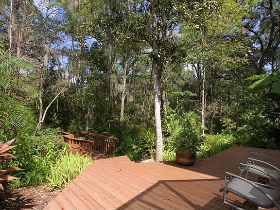 View from back deck and master suite
