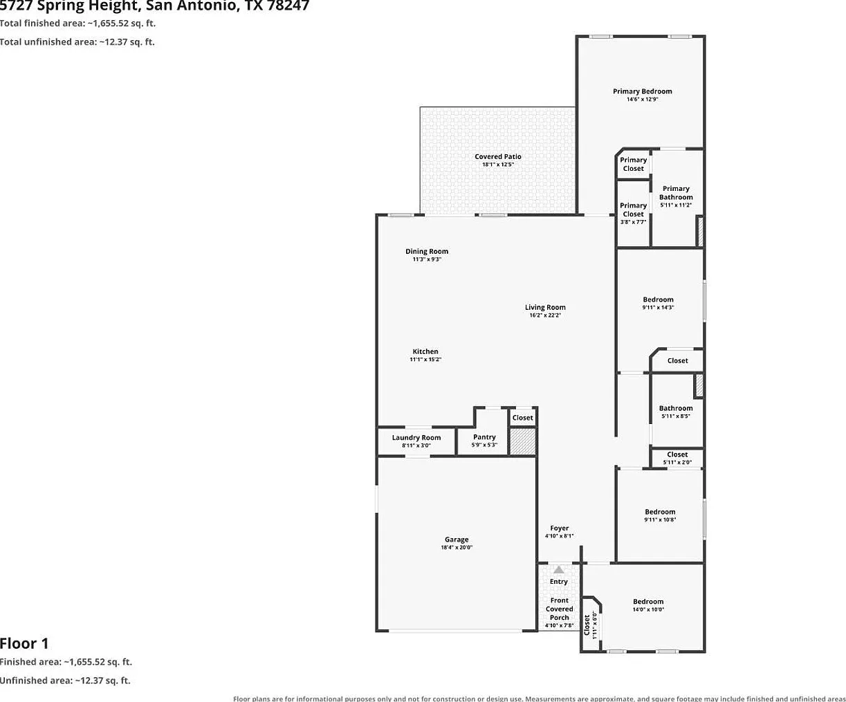 Just hit the market- 4 bedrooms located off Nacogdoches and Judson road — Photo 2