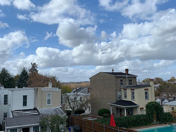 Beautiful view from the back of the house.