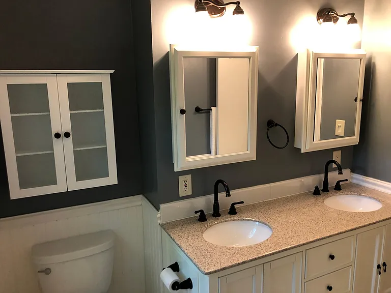 Main bath from tub area