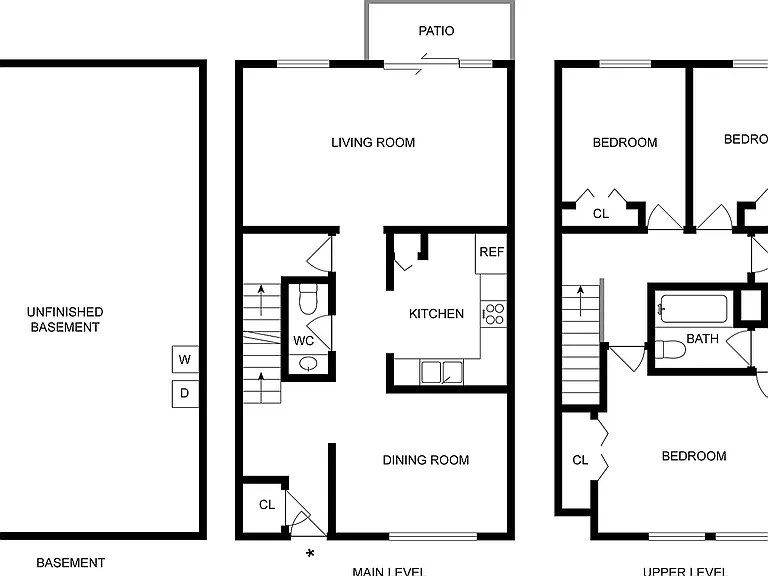 3BD x 1.5BA Townhome 3BD x 1.5BA Townhome