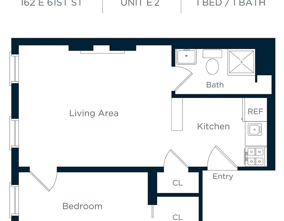 2nd image of 162 E 61st St APT 5B