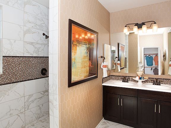 Owner's bath with walk-in shower