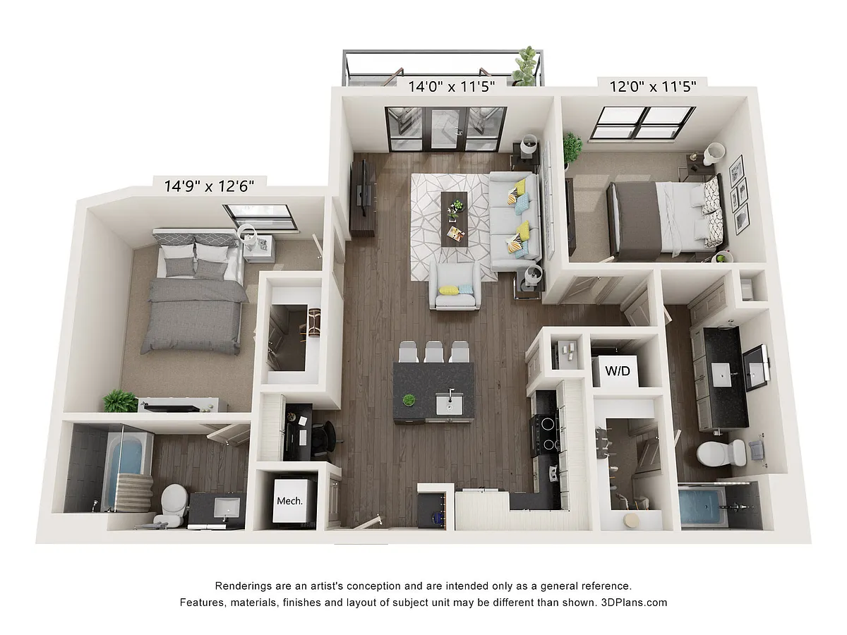 Floor plan B4