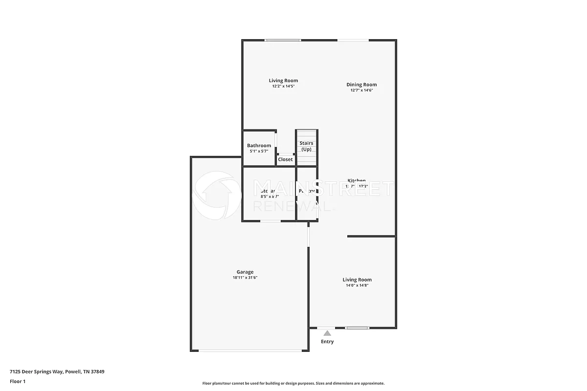 Floor Plan - 7125 Deer Springs Way