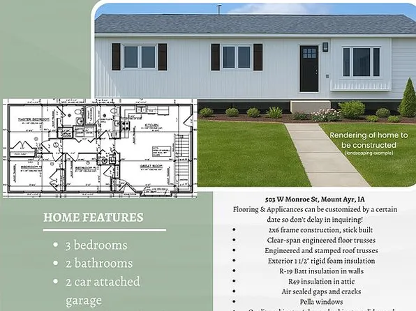 503 W Monroe St, Mount Ayr, IA 50854