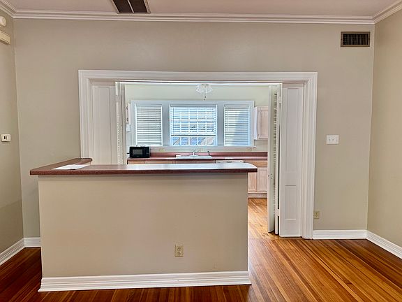 Bar and Kitchen behind