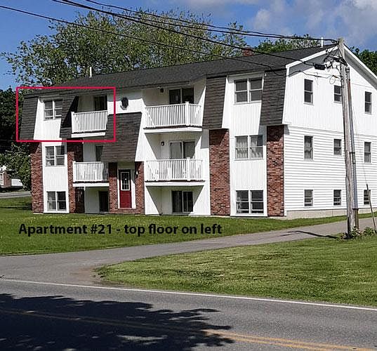 Unit is on the top floor to the left.