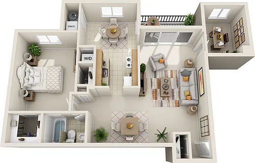 Floor plan A6
