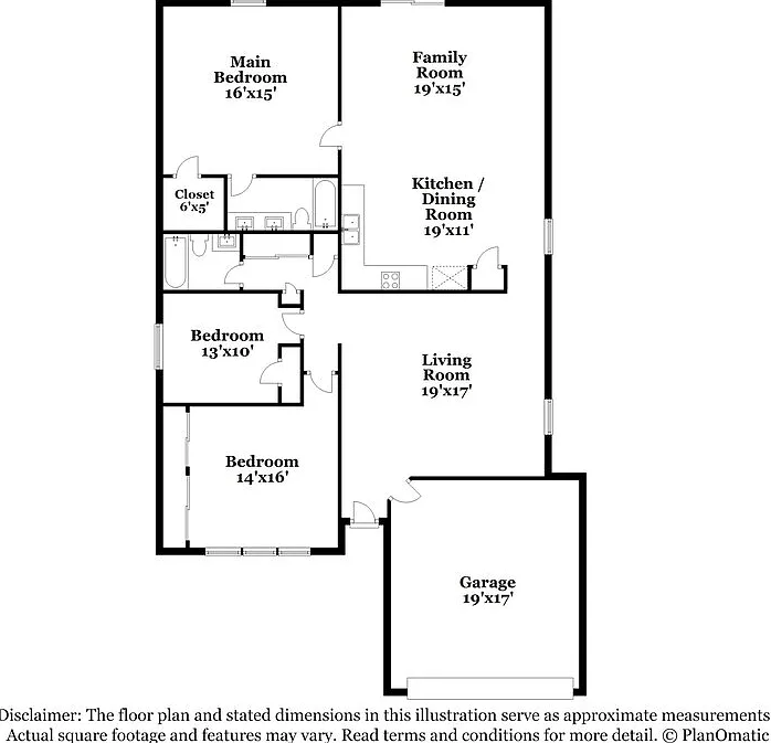 3 bed, 2.0 bath, 1640 sqft, $1,735 — Photo 2