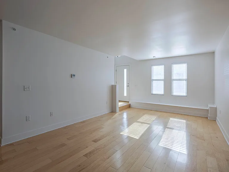 Large common area in a townhome at The Sawyer.