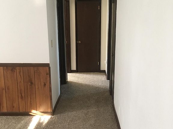Two hallway closets