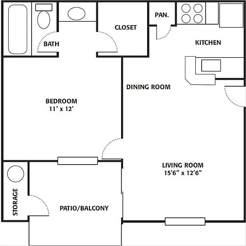 Floor plan A2