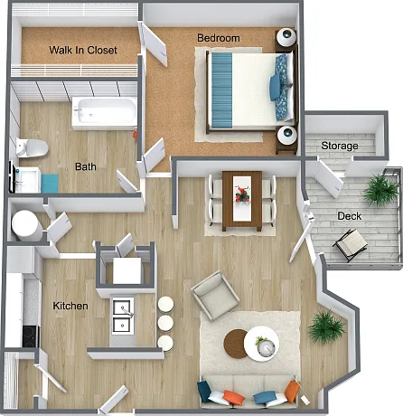 1 BEDROOM 1 BATH APARTMENT 1 BEDROOM 1 BATH APARTMENT