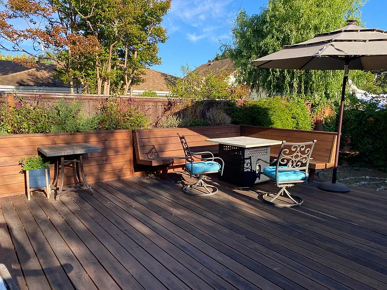 Back deck