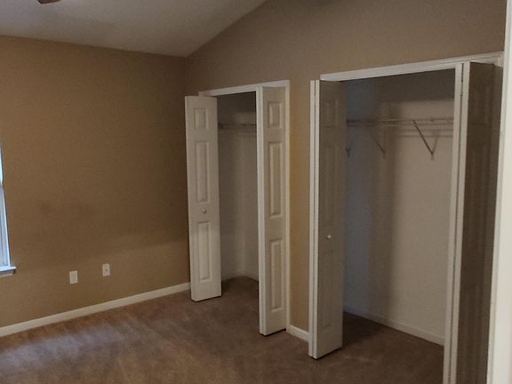Master BR has two large closets