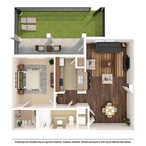 Floor plan Eclipse with Yard