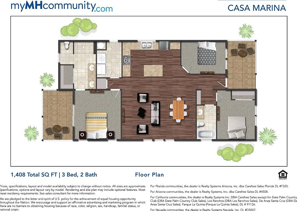 3 bed, 2.0 bath, 1447 sqft, $1,849 — Photo 4