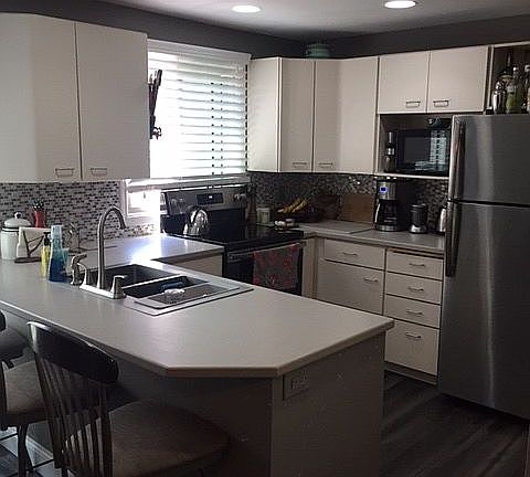 double stainless sink