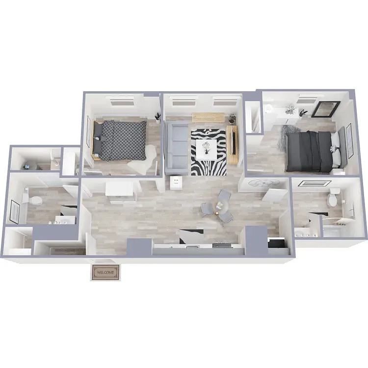 Floor plan B3