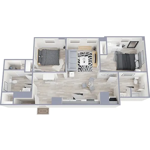 Floor plan B3