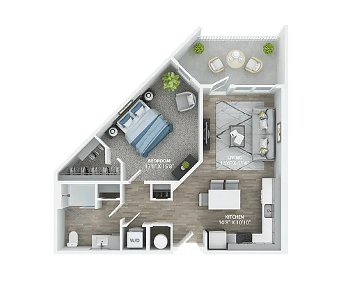 Floor plan Serene A2