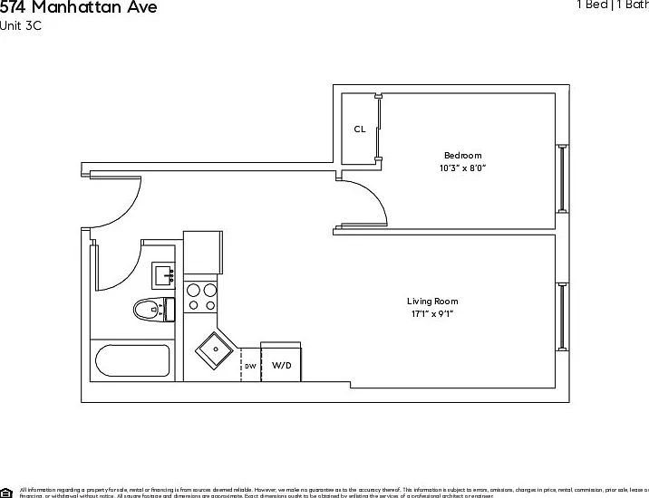 574 Manhattan Ave #2C — Photo 2