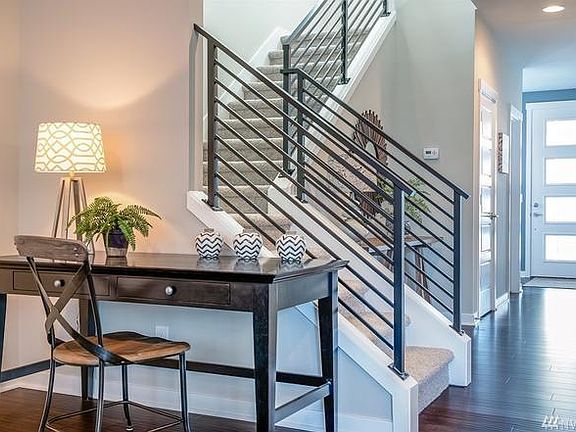 Hallway - (picture from model home - same floor plan as rent