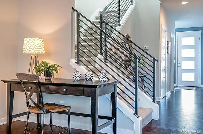 Hallway - (picture from model home - same floor plan as rent