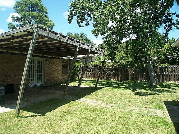 Over sized covered patio