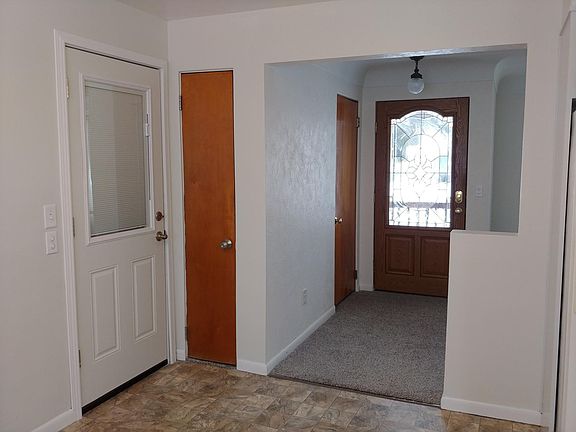 Access doors, from garage and front door with storage closets at both doors.