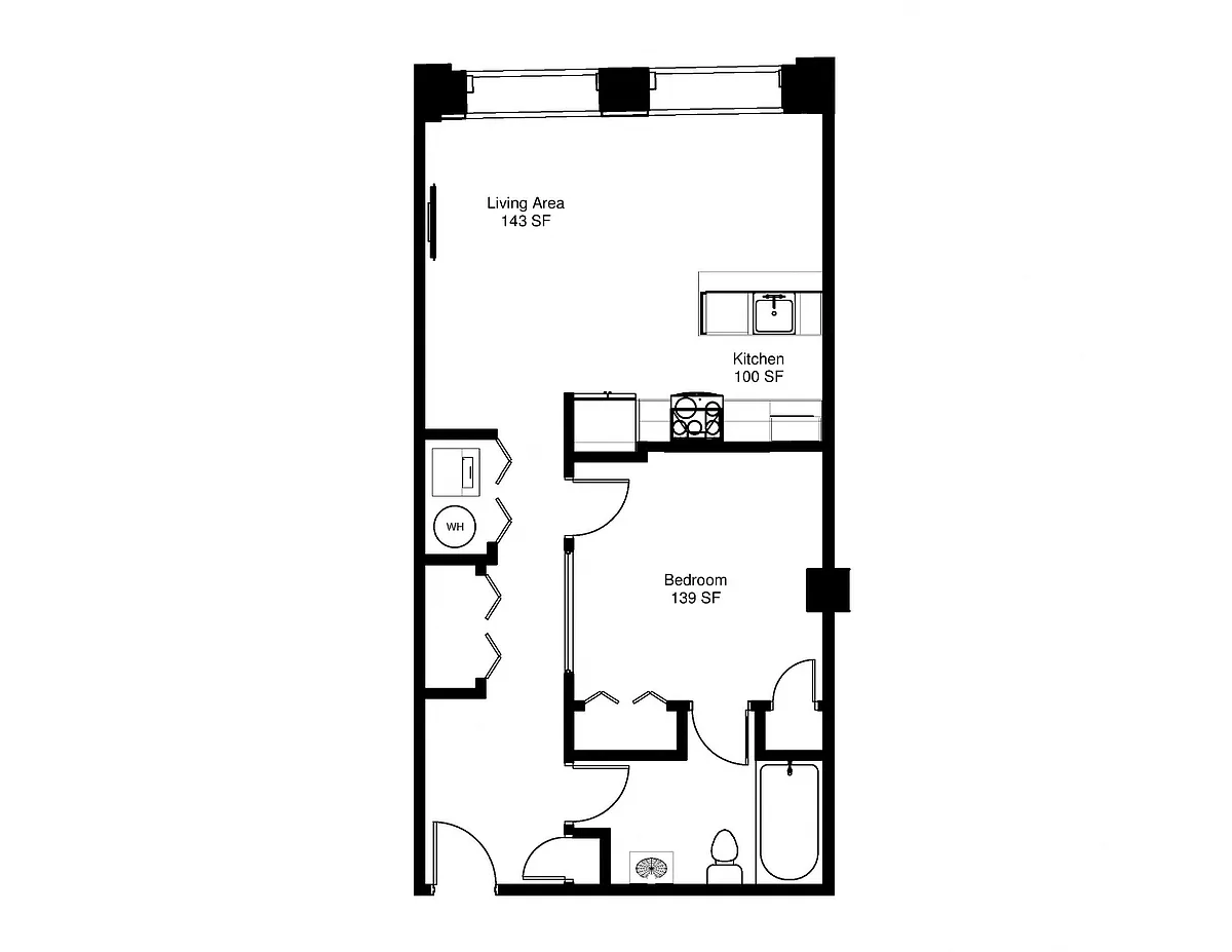 Floor plan A13