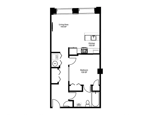 Floor plan A13