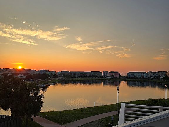 Sunrise view from master balcony