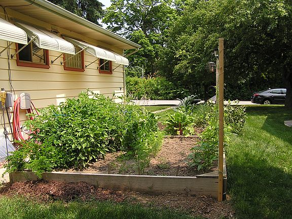 Raised bed garden