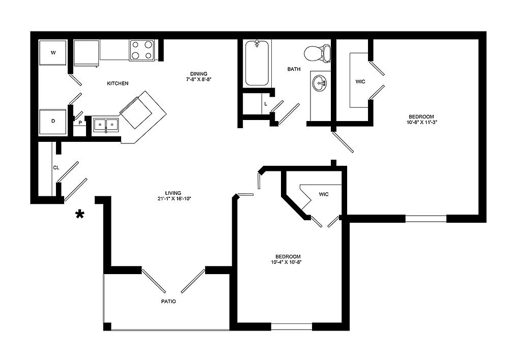 Floor plan Wales