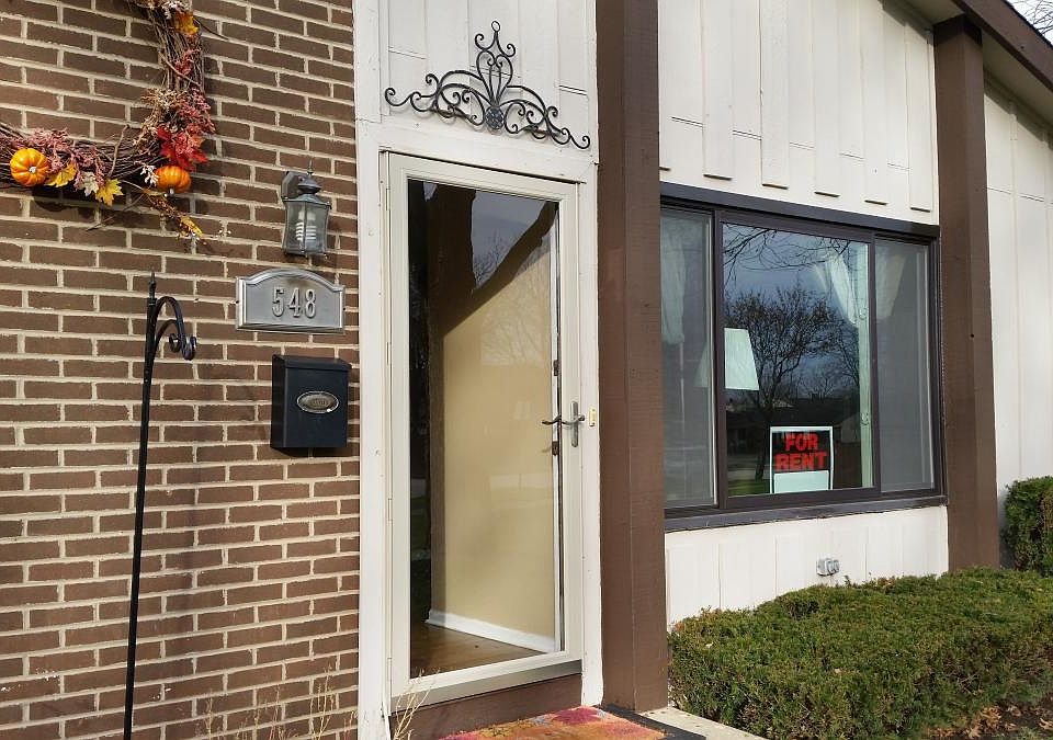 Front door; new screen door