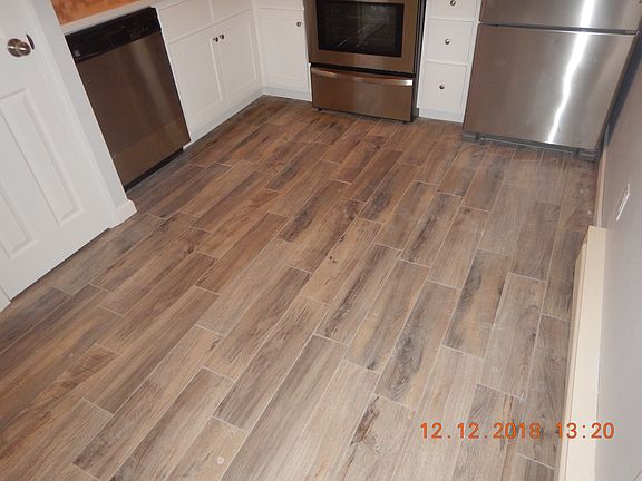 New Tile Floor in Kitchen
