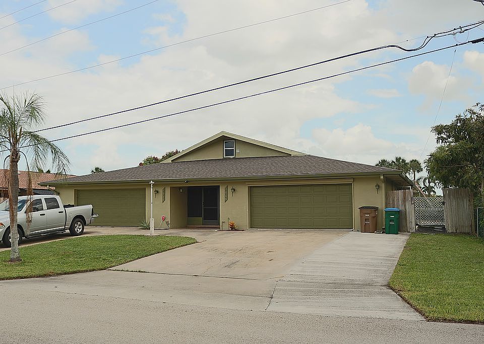 2.5 car garage each side.